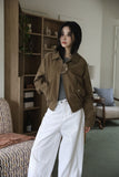 Rivet Cotton Blouson Jacket