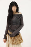 Nylon Balloon Wrap Skirt