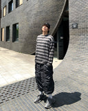 Nylon Shirring Bermuda Pants