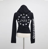 Fleet Graphic Lettering Hoodie