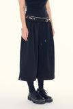 Ness snap tuck bermuda pants
