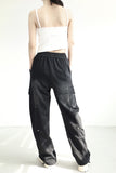 Lucky Back Slit Unbalanced Sleeveless