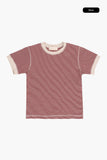 Kiki stitch stripe tee