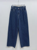 002 Stripe Wide Denim Pants