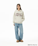 LETTER INK LOGO HOODIE