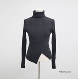 Frita Slit Turtleneck T-shirt