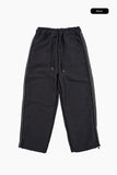 Drain tweed track pants