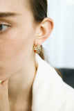 Crown Hoop Earrings