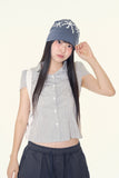 Emma check slim-fit shirt