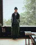Deep Tuck Wide Chino Pants