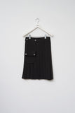 (W) Tilda Pin Striped Skirt