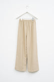 (W) Cupro Wide Pants