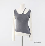 Bento Layered Bustier T-Shirt