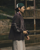 【ANGLAN x HEKA】Wood Bone Long Sleeve - Dark Purple