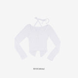 Aveline Neck String Cardigan