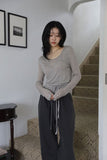 Mute Layered Wrap Tee