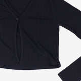 Nail Run Long Sleeveless One Piece + Cardigan Set