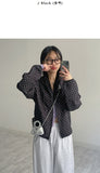 Embossed Dot Hooded Jumper