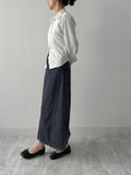 Adjust Nep Selvage Long Skirt