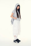 Opening utility bermuda pants