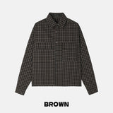 Mark Cropped Checked Shirt