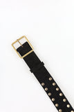 Bronze Suede Belt