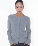 Niju frill rib cardigan