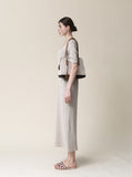 [Premium] Connie Linen V-neck One Piece