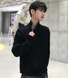 Legacy Diagonal Knit Zip-Up