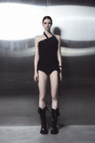 ode dual button halter sleeveless