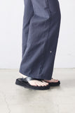 Raybon Suede Platform Slippers