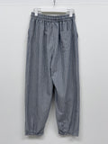 Sheer Stripe Jogger Pants