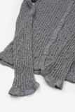 Solune net collor cardigan