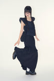 Elvere frill long skirt