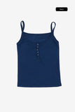 Zelia henley ribbed top
