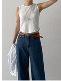 Waffle Round Sleeveless