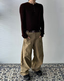 Slim Henley Knit
