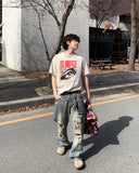 Flare Destroyed Denim