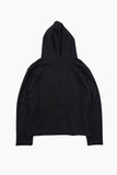 Morin cotton zip-up hoodie