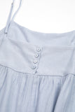 Roni button back bustier top