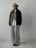 Two-way pleated training pants