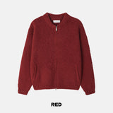 Baking Knitted Zip Up