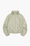 Drop see-through windbreaker jumper