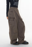 Tape dyeing cargo pants