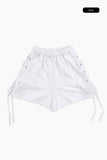Bonnie lace sweat shorts
