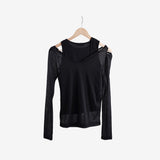 Tilla See-Through Set-Up T-Shirt