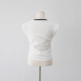Benz color matching ribbon t-shirt