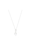 Clear Tears Drop Necklace