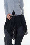 Angel unbalanced skirt