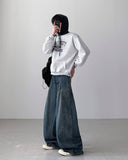 Skol Pintuck Wide Denim